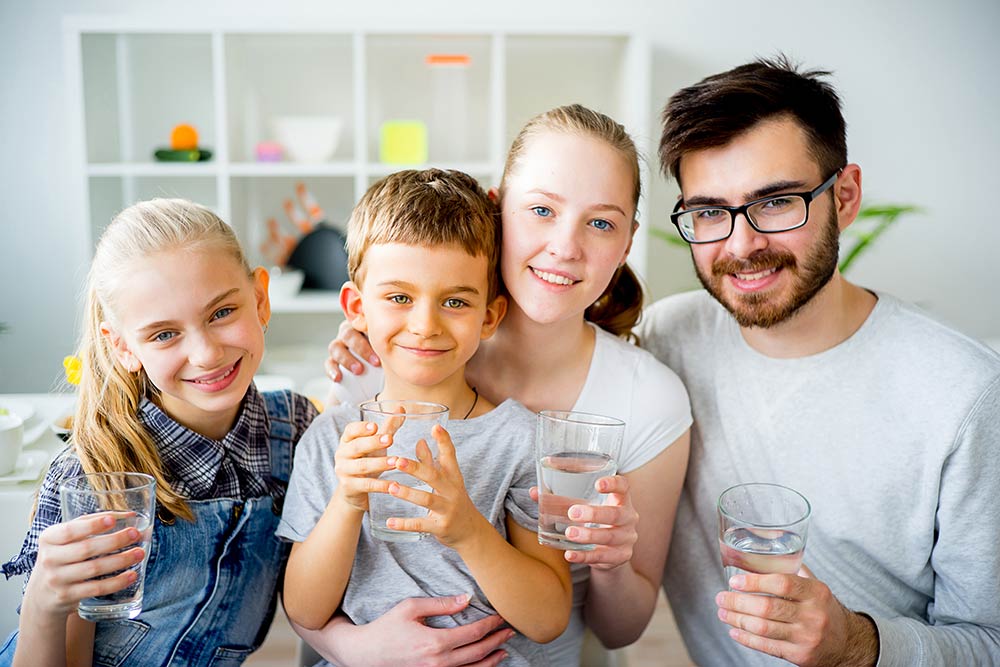 family drinking water beckermeyer dds dentist niles mi